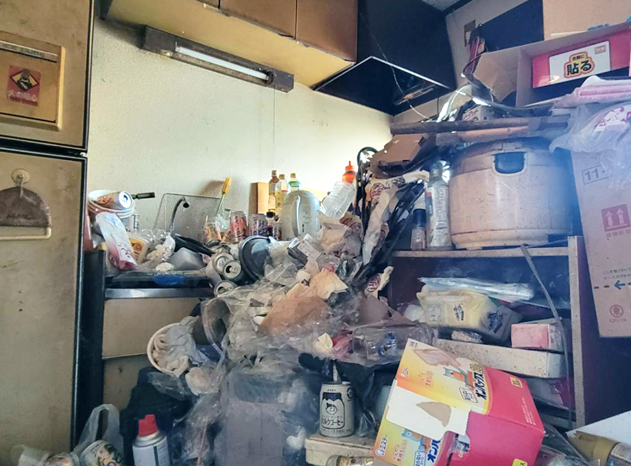 ネコ屋敷・ゴミ屋敷清掃